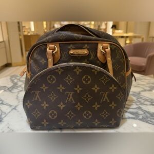 Luxury Brown Designer Cosmetic Case Only